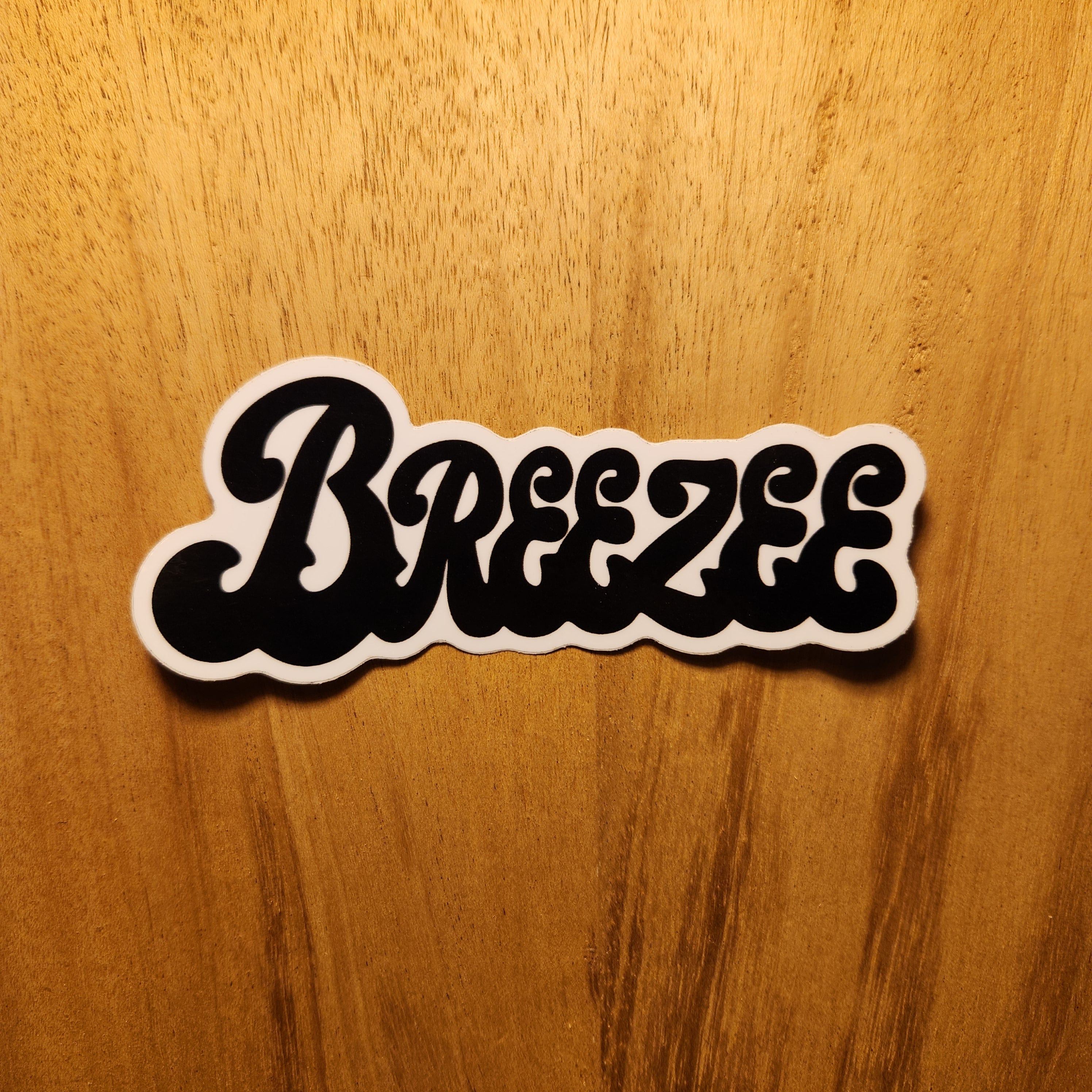 Breezee Vinyl Logo Sticker