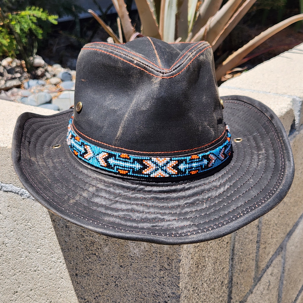 Official Breezee Weathered Work Hat - Western Blue