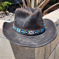 Official Breezee Weathered Work Hat - Western Blue